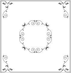Frame Border Decorative Design
