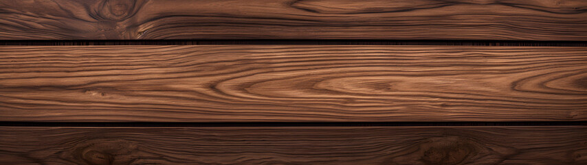 Obraz premium A richly textured plank of hardwood in varying shades of brown creates a warm and inviting atmosphere in this close-up of a wooden floor