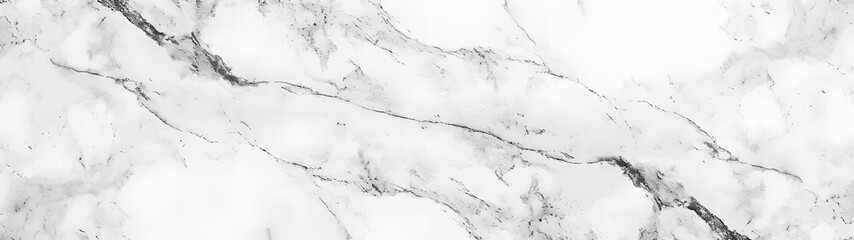A mesmerizing sketch of a winter wonderland, captured in the abstract beauty of a white marble adorned with elegant black veins