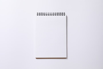 blank notebook