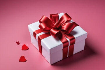 Obraz premium Image of a greeting card for lovers.