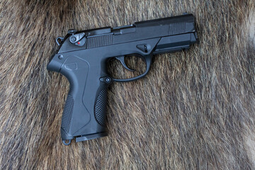 Fototapeta premium modern handgun