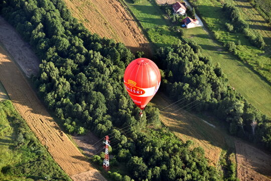 Loty balonem na ogrzane powietrze, zawody, rywalizacja, Tarnów, Polska, 