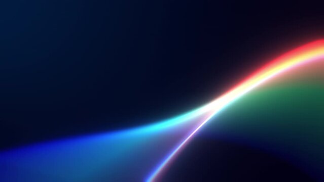 Abstract shiny gradient color futuristic wave lines animation background. Technology corporate messages concept, business, presentation screensaver. 4k 60fps video loop.