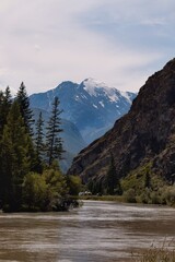 lake in the mountains