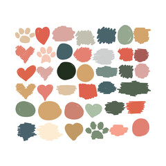 39 Paint Brush Strokes SVG Bundle Vol-16