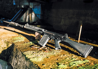 Deadly weapon assault rifle