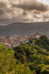 Agnone, Isernia, Molise. Autumn landscape.
