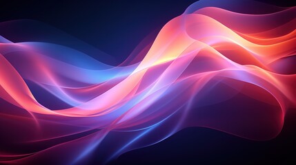 Fototapeta premium Colorful abstract background with smooth and flowing lines