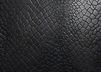 Black dragon scales texture.Very Strong Carbon Sci-Fi Material. Honeycomb Dark Pattern Background, Generative AI