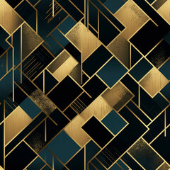 Opulent Black and Gold Texture
