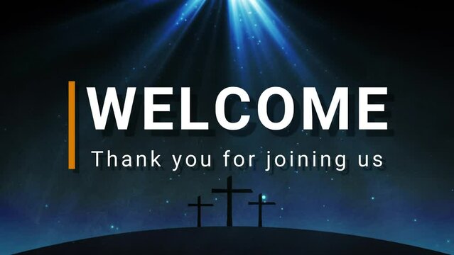 Welcome Thank you for joining us
