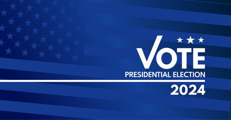 Presidential Election 2024 in United States. Vote day,