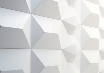 abstract geometric white background