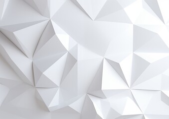 Fototapeta premium abstract geometric white background