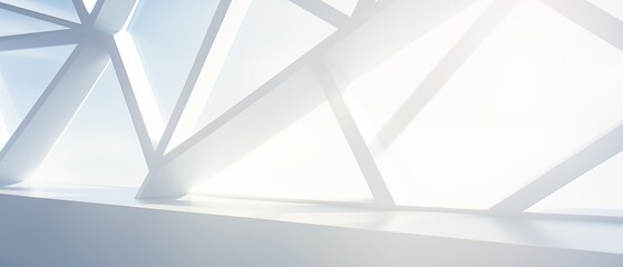 abstract geometric white background - Powered by Adobe