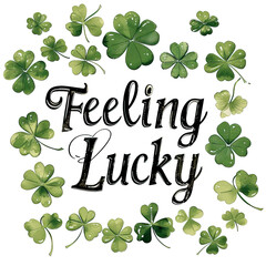 St Patrick's Day vector art reel post story 