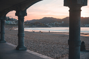 Obraz premium Playa de la Concha (San Sebastián)