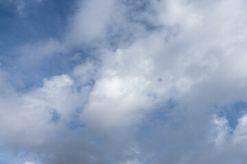 Naklejka na ściany i meble blue sky with clouds 