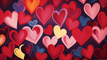 Valentine's Day hearts, Valentine's Day background, wedding background, blank copy space