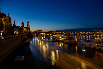 Dresden. Saxony. Germany. Flooding. Elbe.