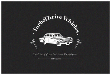Modern Car Company Logo