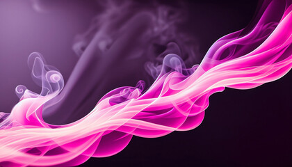 Smok texture of trendy abstract background. Creative flowing dynamic smoky wave.