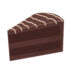 slice of chocolate cake