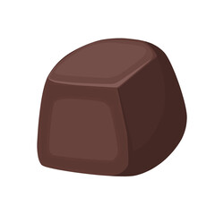 a cube chocolate candy