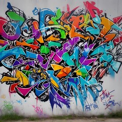 Grafitti on Wall 4