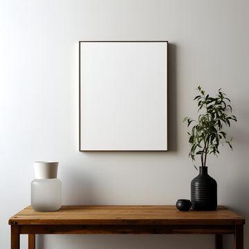 blank photo frame, blank art frame, photo frame for stock images for online stores