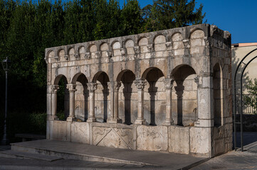 Isernia, Molise. The Fraternal Fountain.