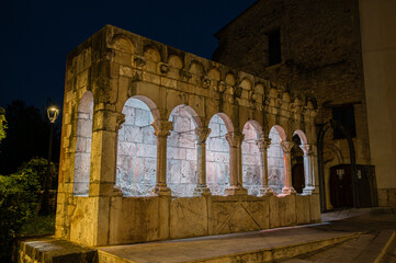 Isernia, Molise. The Fraternal Fountain.