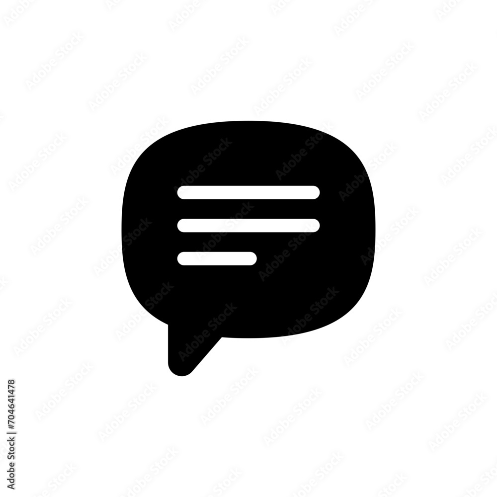 Aufkleber comment icon speech bubble symbol chat message icons - talk message bubble chat icon. online communi