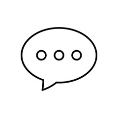 comment icon speech bubble symbol Chat message icons - talk message Bubble chat icon. online communication, Conversation, chatting icons