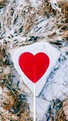 Valentine's Day, heart, lollipop, sweetness