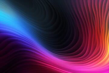 Abstract Colorful waves and Lines background for design and presentation