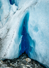 The imposing Perito Moreno glacier in Argentine Patagonia - obrazy, fototapety, plakaty