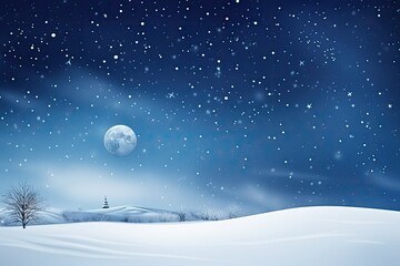 Fototapeta premium night landscape