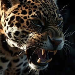 Obraz premium portrait of a leopard