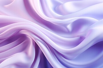 Obraz premium Gradient purple silk fabric with gentle waves