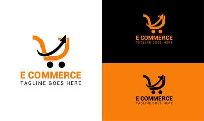 E Commerce logo, Marketing logo