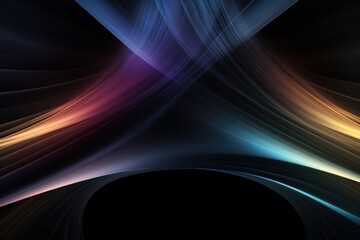 Abstract Colorful waves background for design and presentation