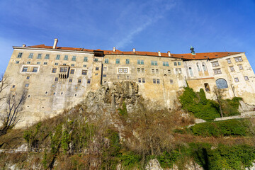 State castle and castle Cesky Krumlov 