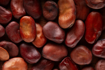 Mexican beans close up, macro