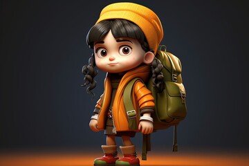 Back to school. Children preschoolers and schoolchildren going to the educational institution. The road to school, morning gatherings for school, acquiring knowledge, mining information.