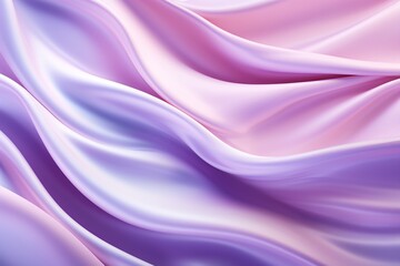 Obraz premium Gradient purple silk satin fabric with gentle waves