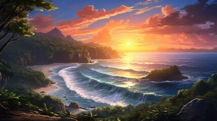 A beautiful, breathtaking land that hides its secrets game art