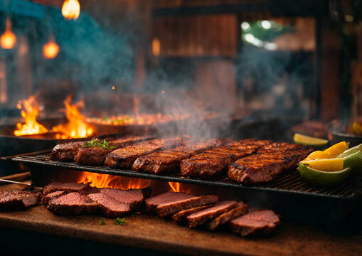 Sizzling Barbecue Delight: Meat Feast Extravaganza