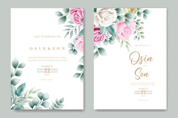 elegant wedding invitation card